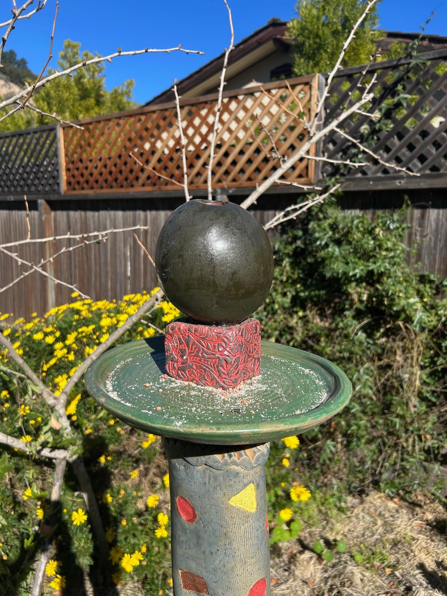 Bird Feeder Totem By Marc Zimmerman For Sale 3