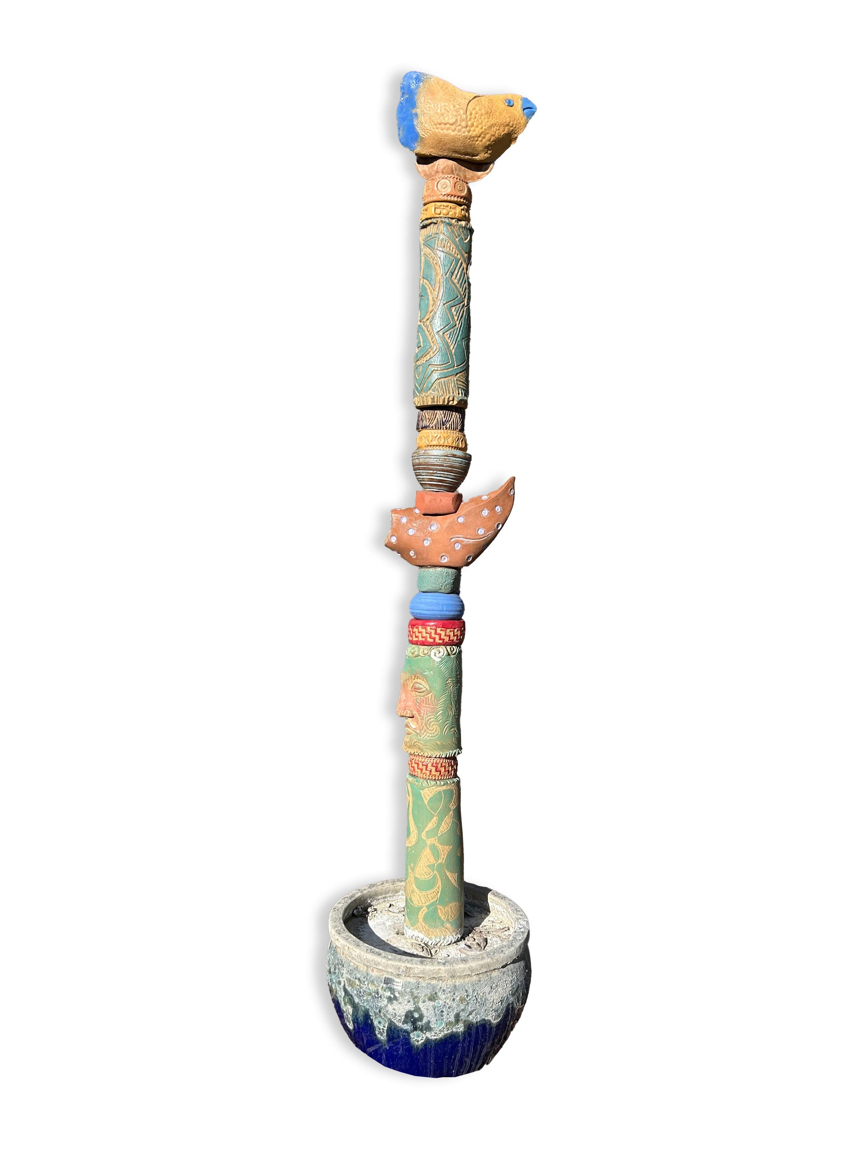 Totem a forma di uccello