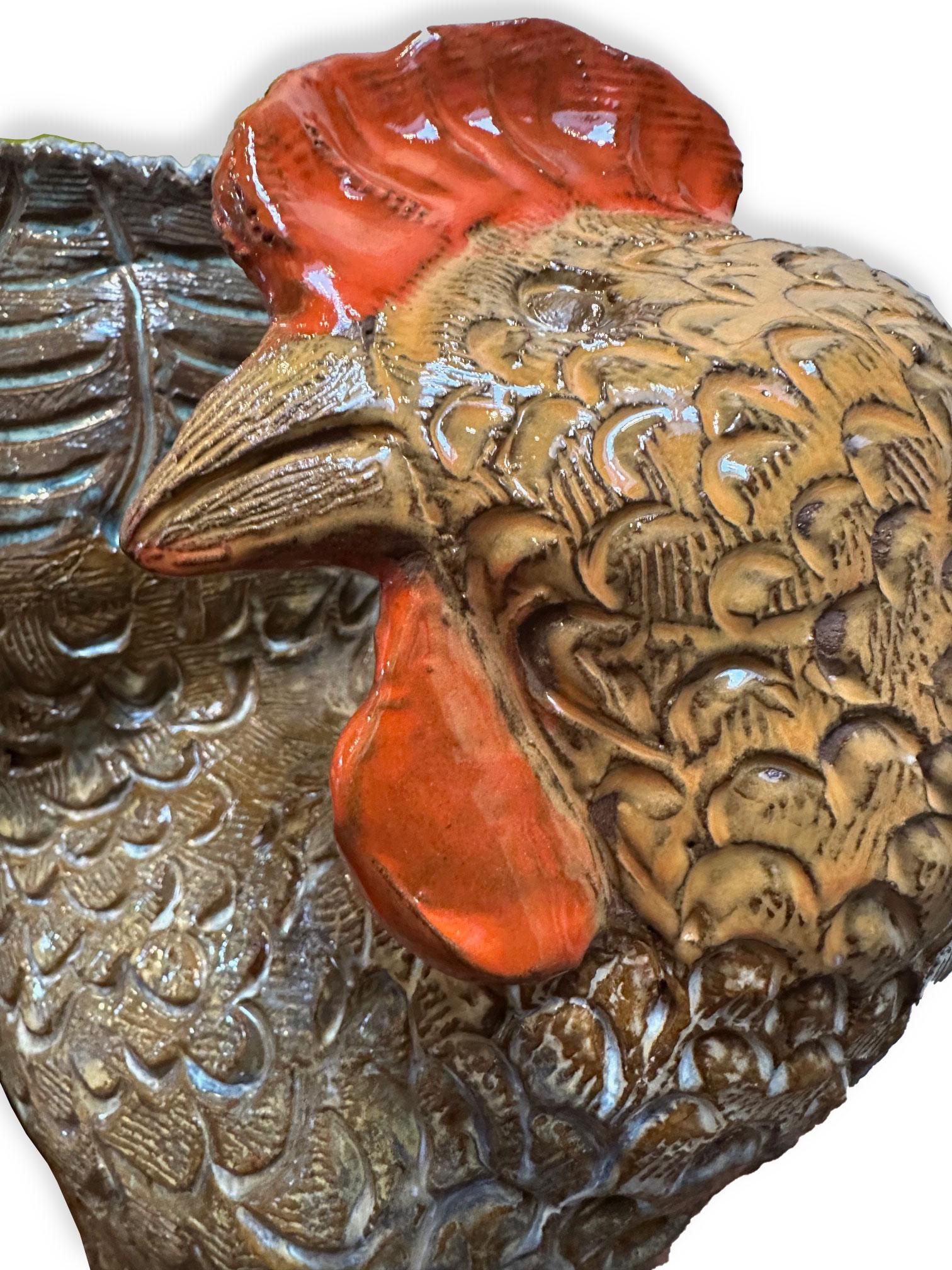 Chicken Vase – Keramikskulptur aus Hühnern – Marc Zimmerman im Angebot 2