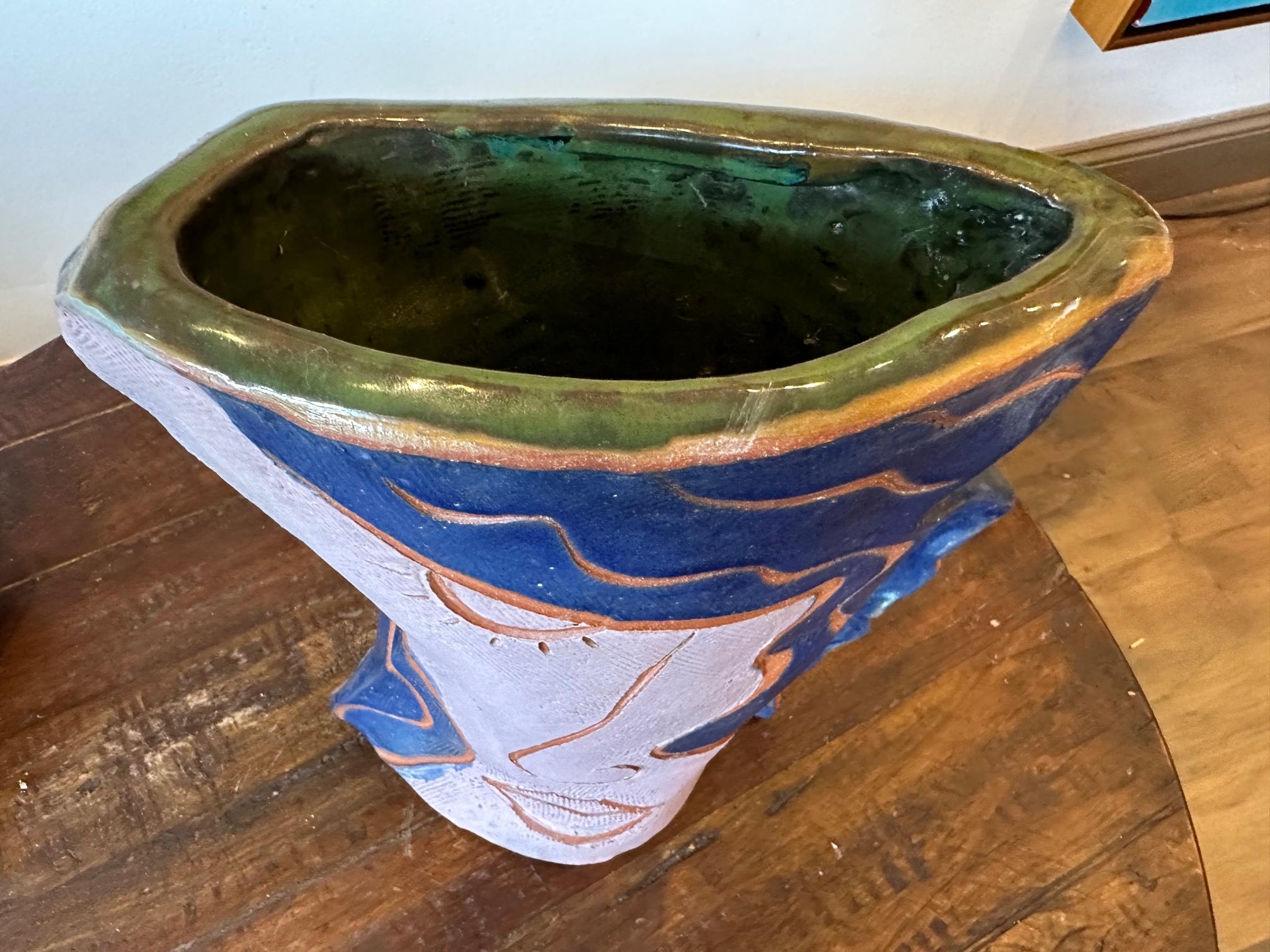 Figurative Vase – Tonskulptur – Unikat von Marc Zimmerman im Angebot 3