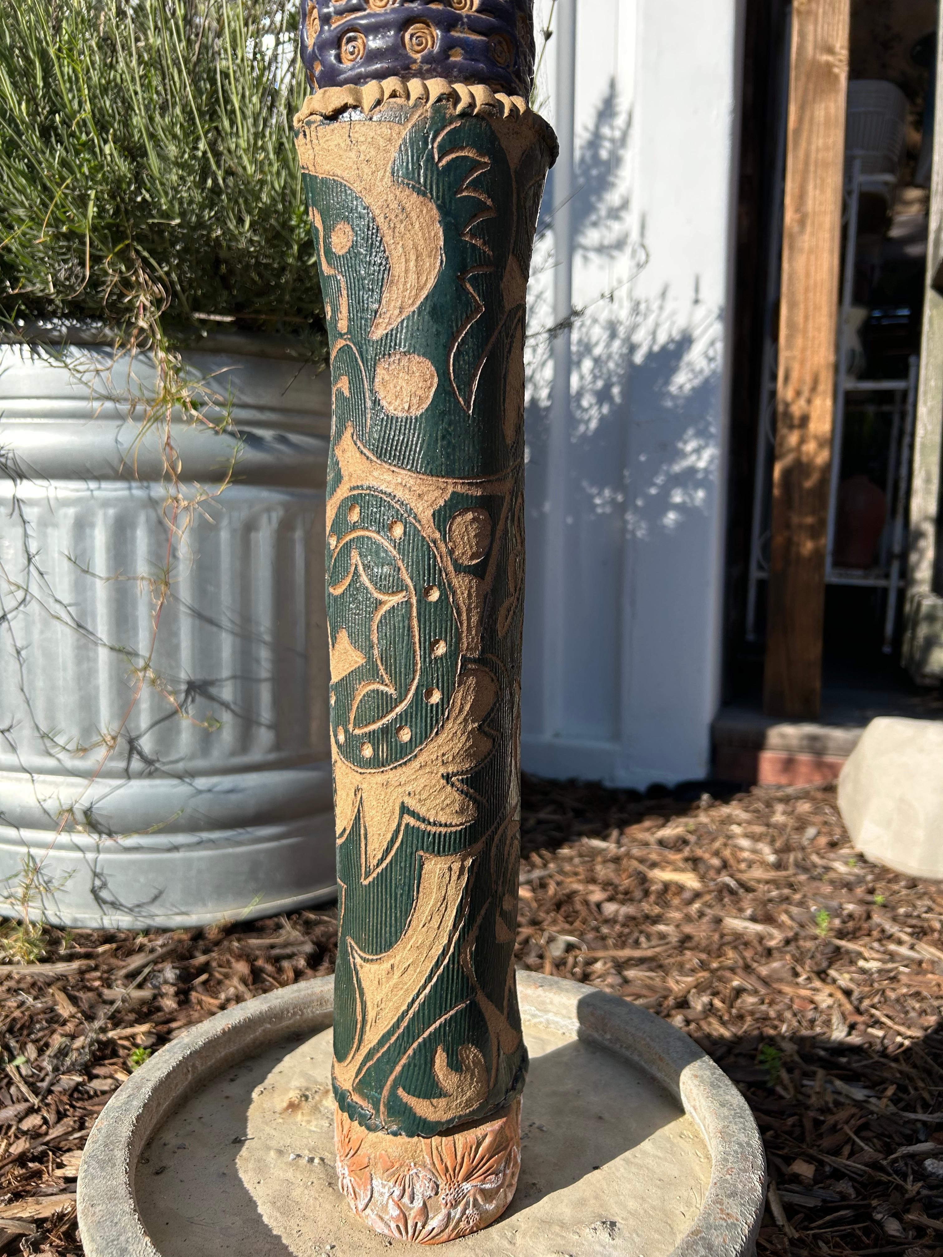 Top totem a forma di rana Di Marc Zimmerman in vendita 3