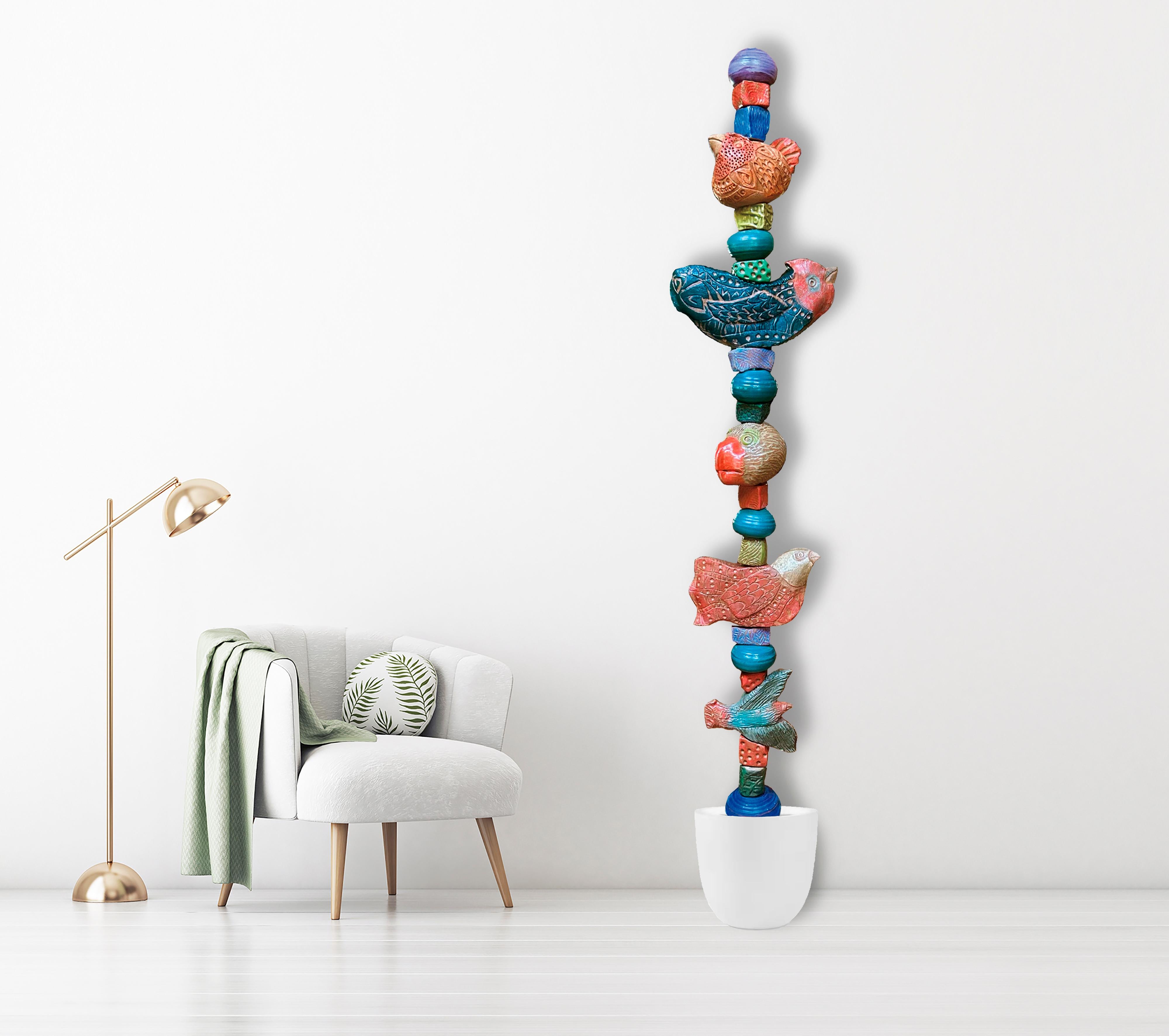 This masterpiece is exhibited in the Zimmerman Gallery, Carmel CA.

Please note: The base is not included. We will guide you through a simple installation process for outdoor or indoor placement.
--
