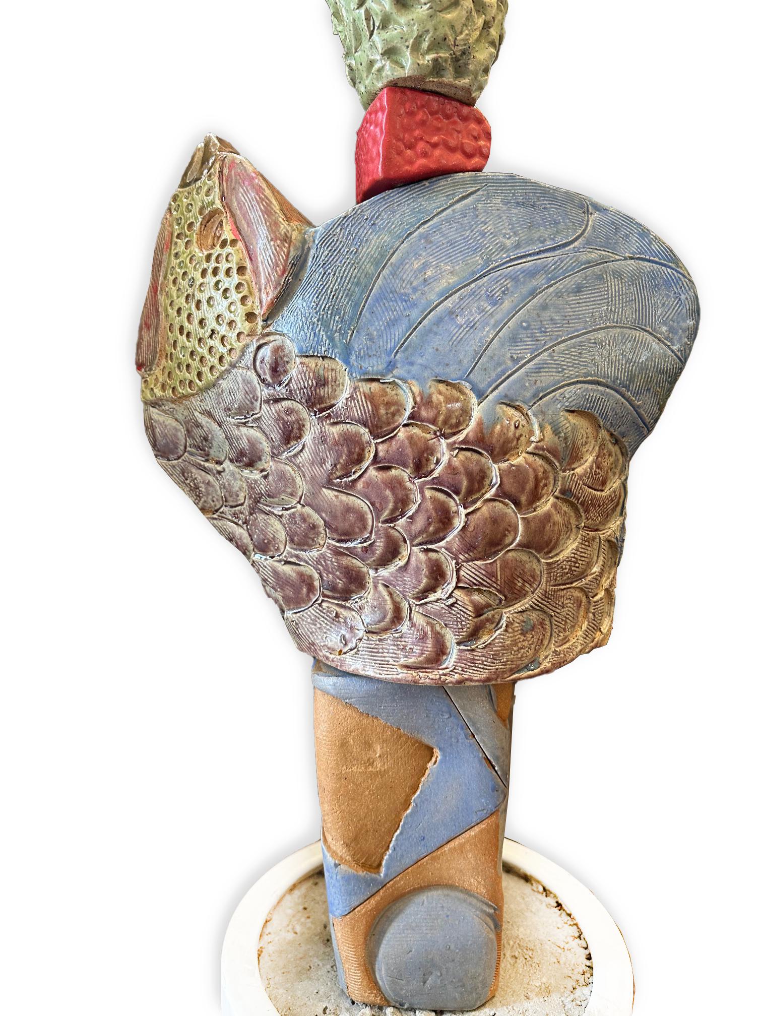 This masterpiece is currently on display at the Zimmerman Gallery in Carmel, CA

Please note: The base is not included. We will guide you through a simple installation process for outdoor or indoor placement.
--
