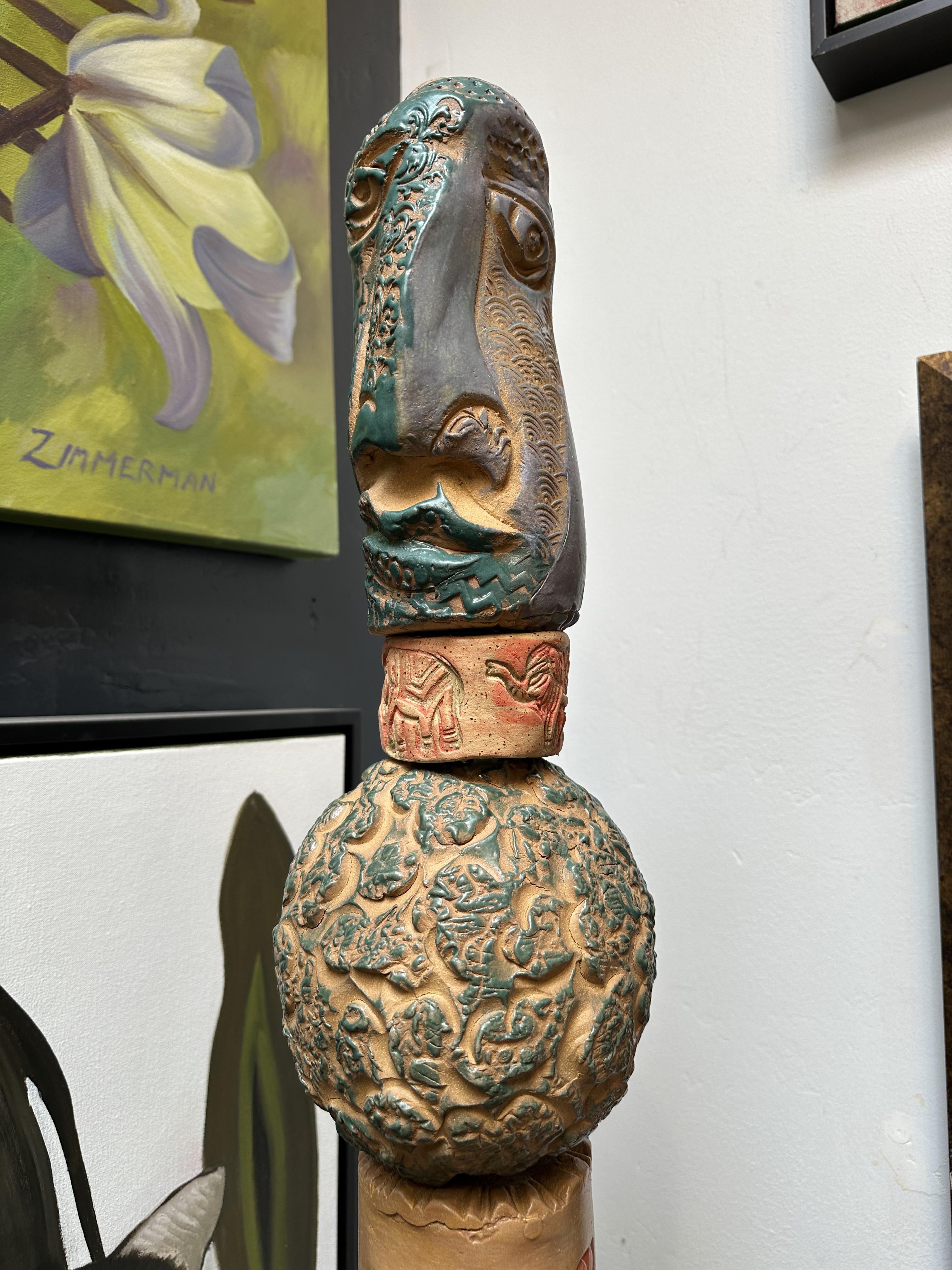 This masterwork is currently on display at the Zimmerman Gallery in Carmel, CA

Please note: The base is not included. We will guide you through a simple installation process for outdoor or indoor placement.
--
