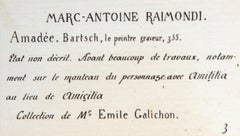 Amadee, Heliogravure by Marcantonio Raimondi