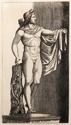 Appolon, Heliograbado de Marcantonio Raimondi