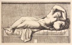 Cleopatra, Heliograbado de Marcantonio Raimondi