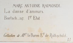 La danse d'amours, Heliogravure by Marcantonio Raimondi