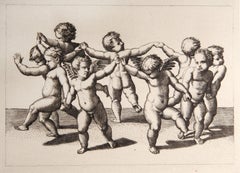 La danse d'amours, Heliograbado de Marcantonio Raimondi