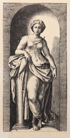 La Fuerza I, Heliograbado de Marcantonio Raimondi
