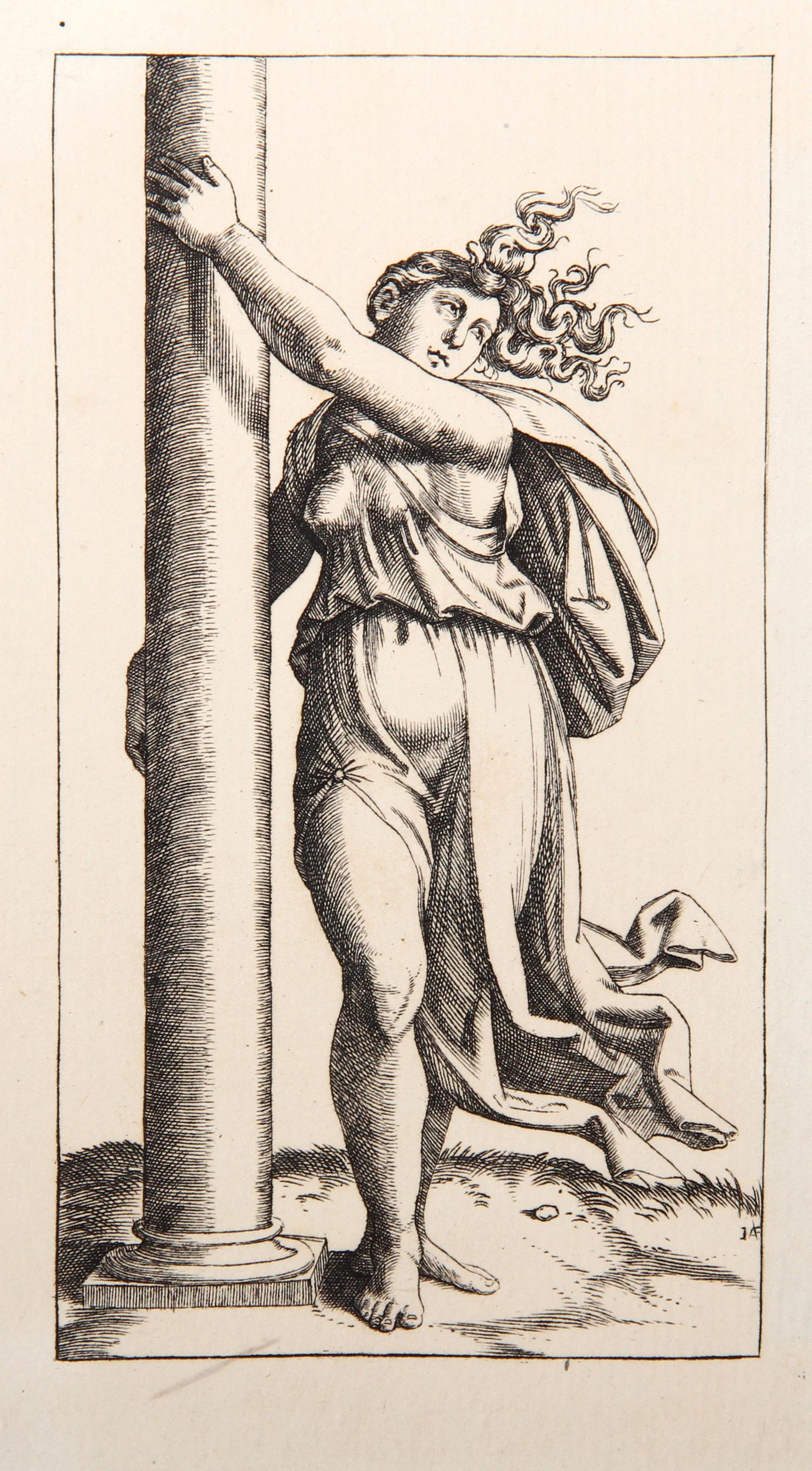  Marcantonio Raimondi, After by Amand Durand, Italian (1480 - 1534) - La Force II, Year: 1875, Medium: Heliogravure, Size: 6  x 3.25 in. (15.24  x 8.26 cm), Printer: Amand Durand, Description: French Engraver and painter Charles Amand Durand,