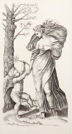 La paix, Heliogravure by Marcantonio Raimondi