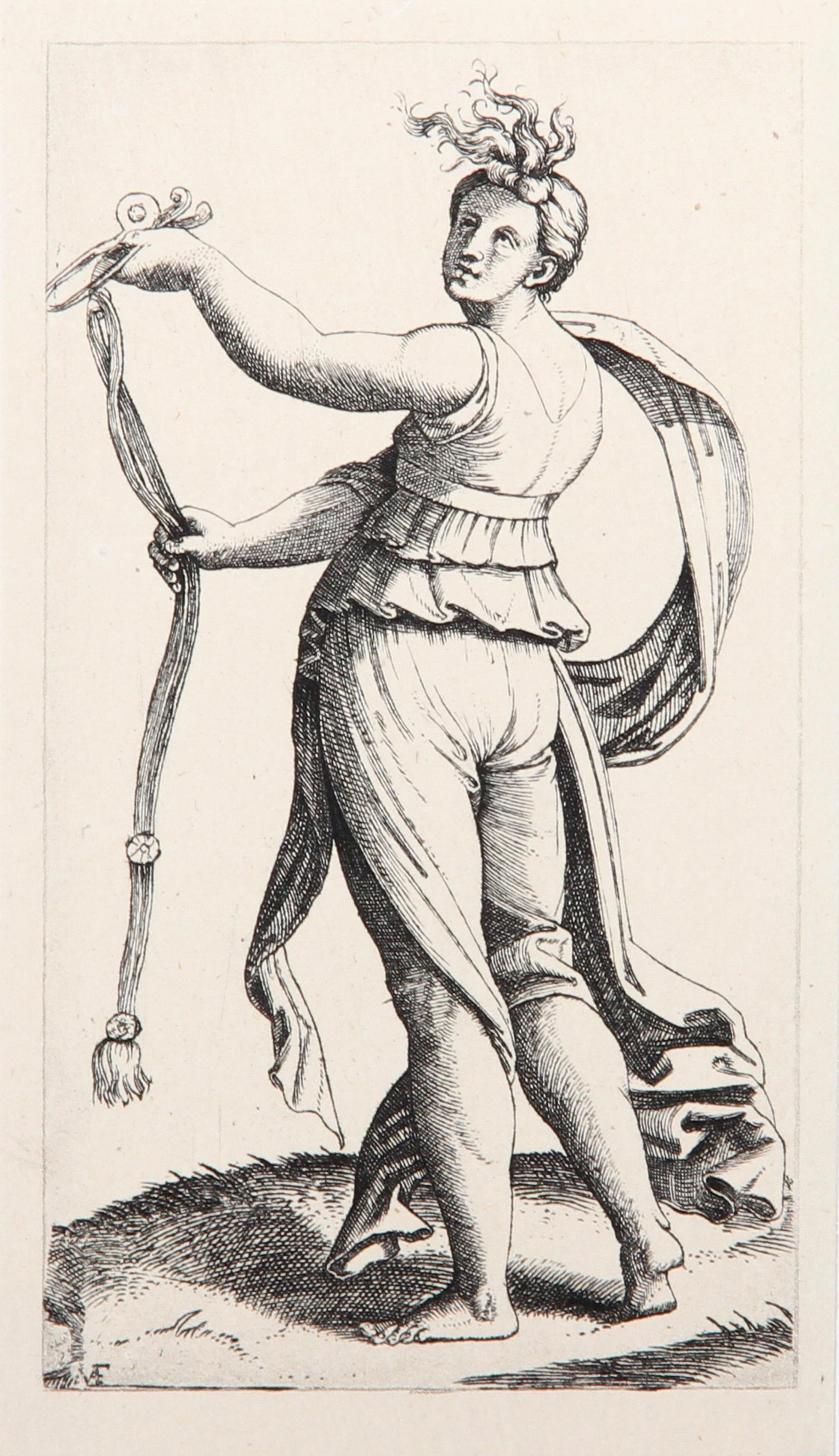 La Temperance, Eliografo di Marcantonio Raimondi