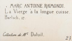La Vierge a la longue cuisse, Heliogravure by Marcantonio Raimondi