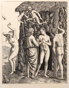 Les Ancetres delivres des limbes, Heliograbado de Marcantonio Raimondi