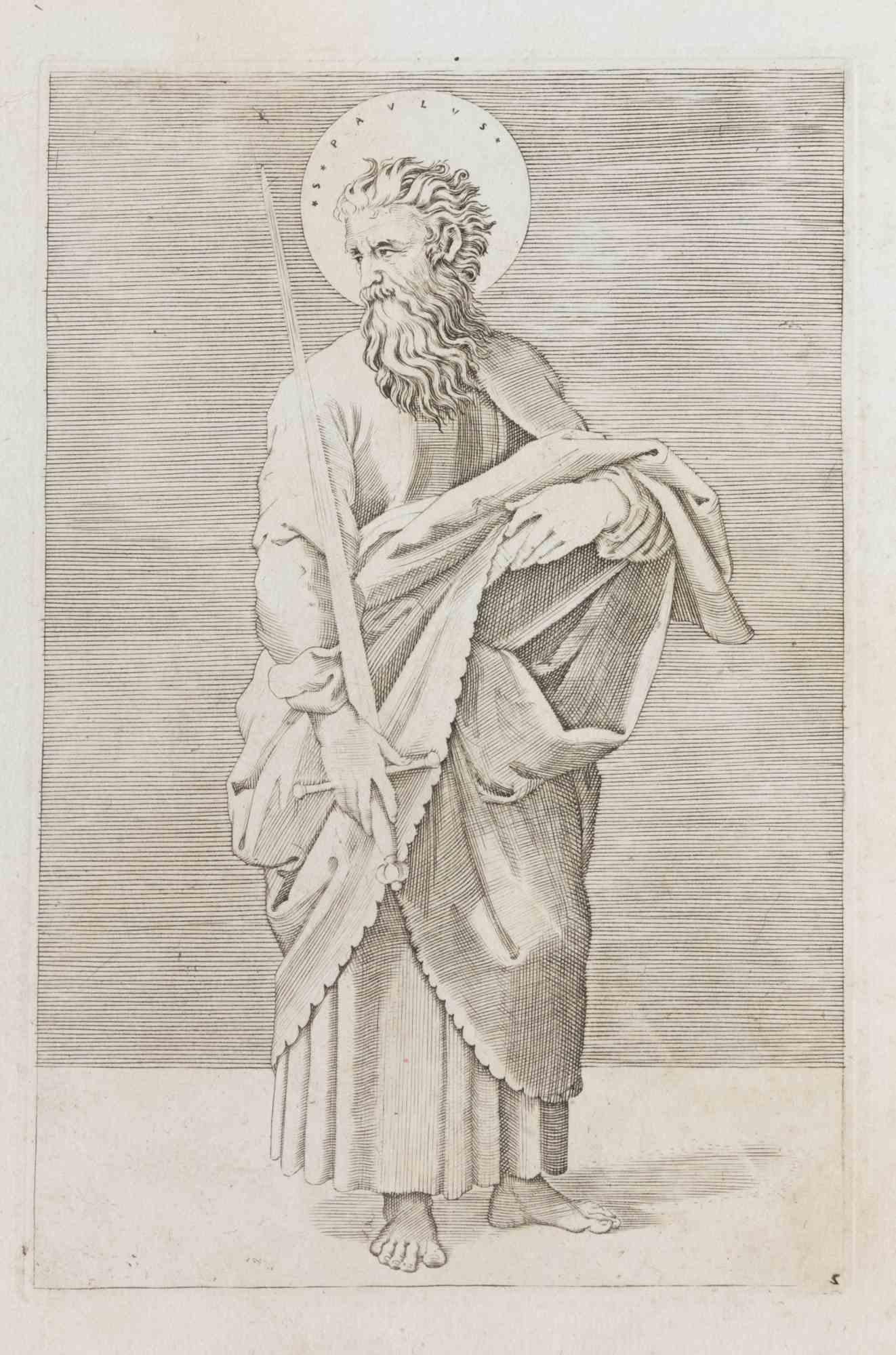 Acquaforte su carta realizzata da Marcantonio Raimondi dopo Raphael.

Rif. Cat. Raisonné Oberhuber n. 76.

Buone condizioni.