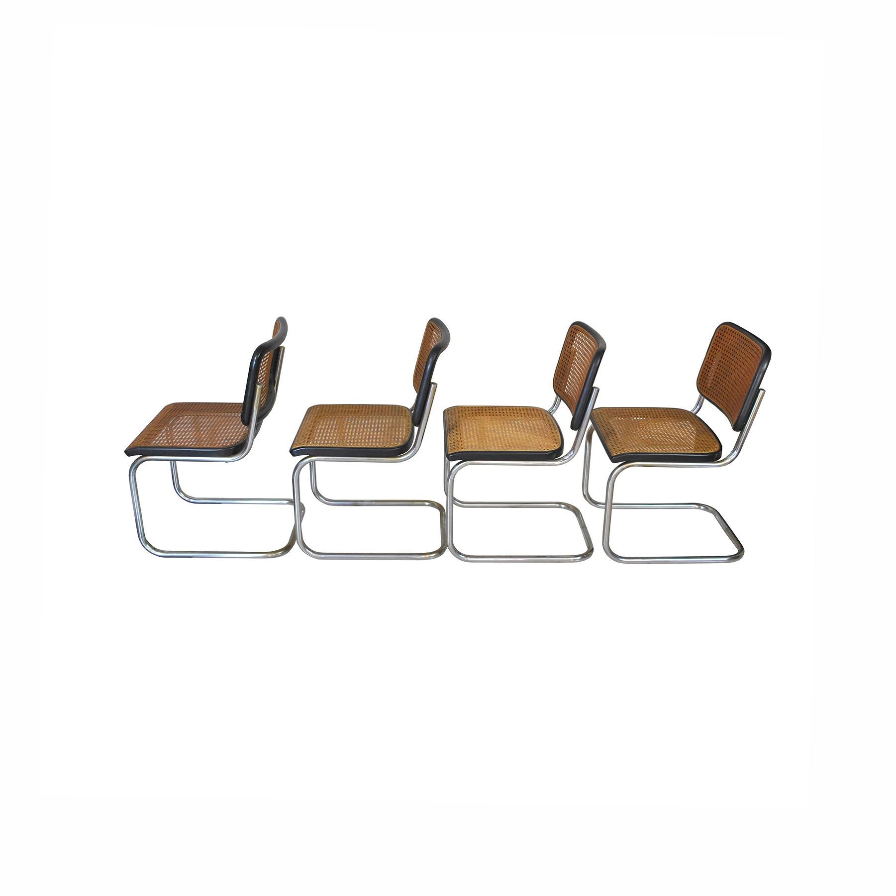 Marce Breur Midcentury Chairs Model Cesca by Thonet, 1970s In Good Condition In bari, IT
