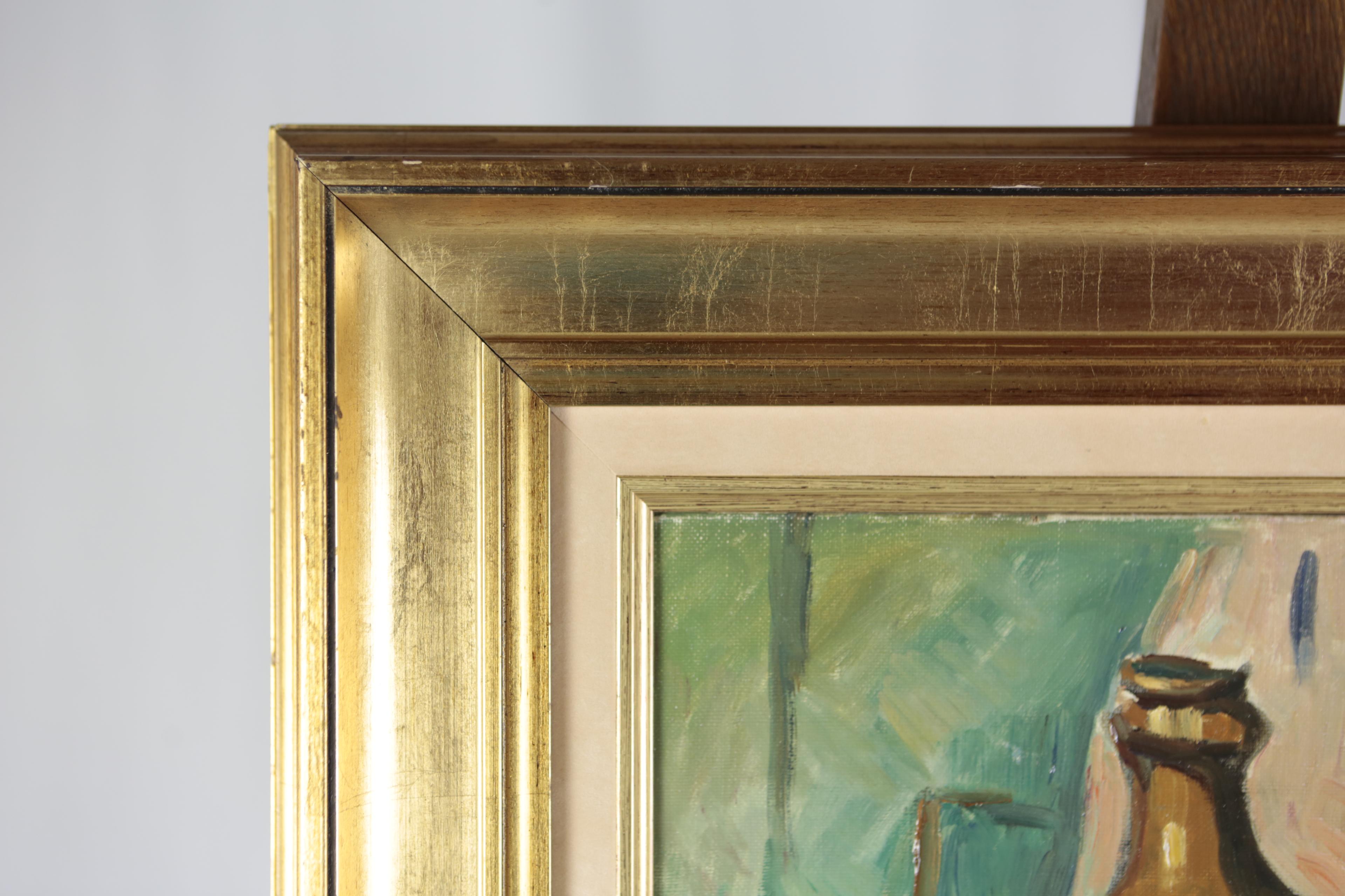 Marcel Arnaud Oil Painting Still Life, France, Impressionist Style, circa 1900 In Good Condition For Sale In Muenster, NRW