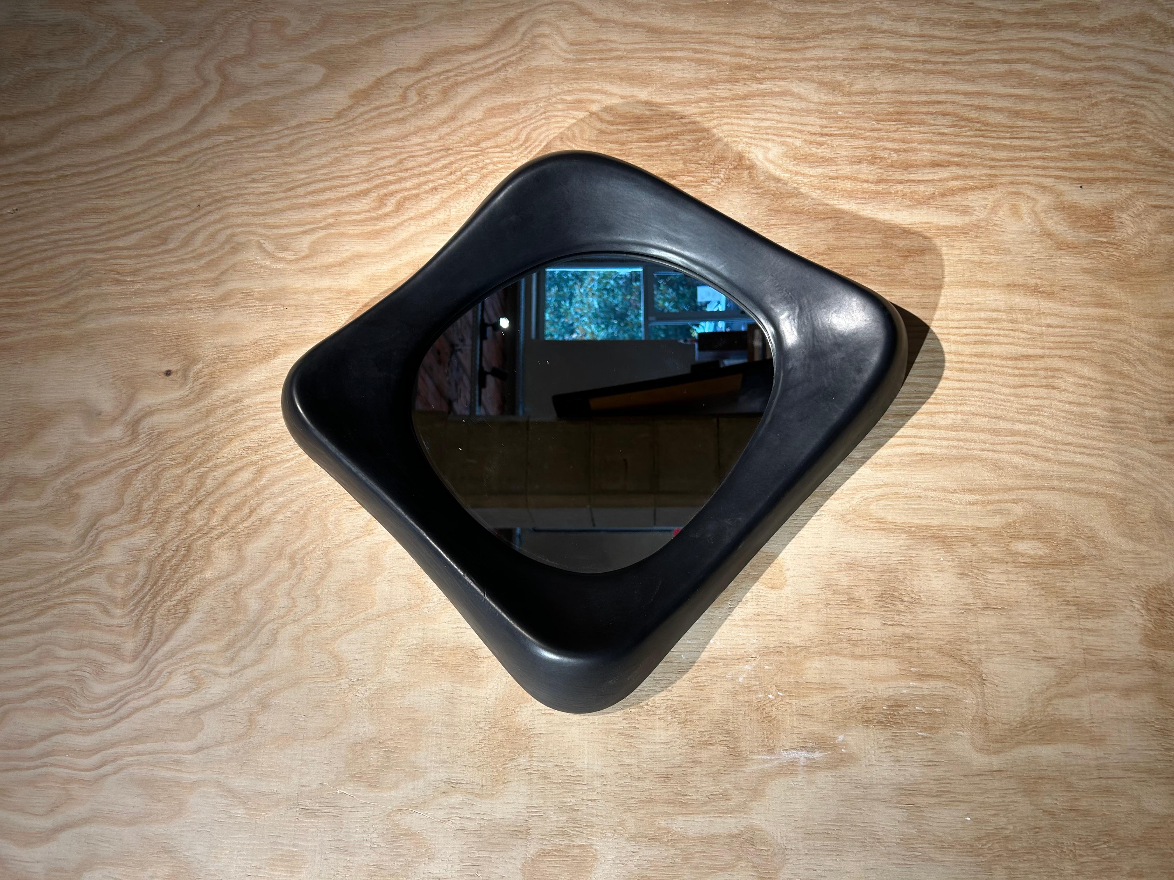 Marcel Asselbur mirror 1950 In Excellent Condition For Sale In PAU, FR