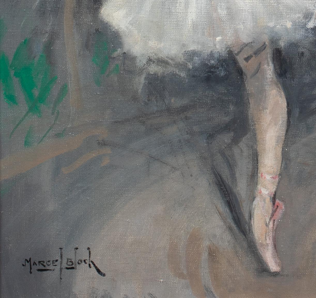 Portrait Of A Ballerina, early 20th Century  by Marcel BLOCH (1882-1966) For Sale 1