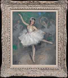 Portrait Of A Ballerina, early 20th Century  by Marcel BLOCH (1882-1966)
