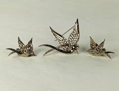 Marcel Boucher Art Deco Doves Suite