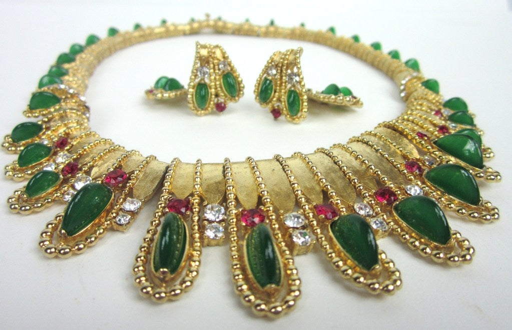 Women's Marcel Boucher Necklace and Earring Set