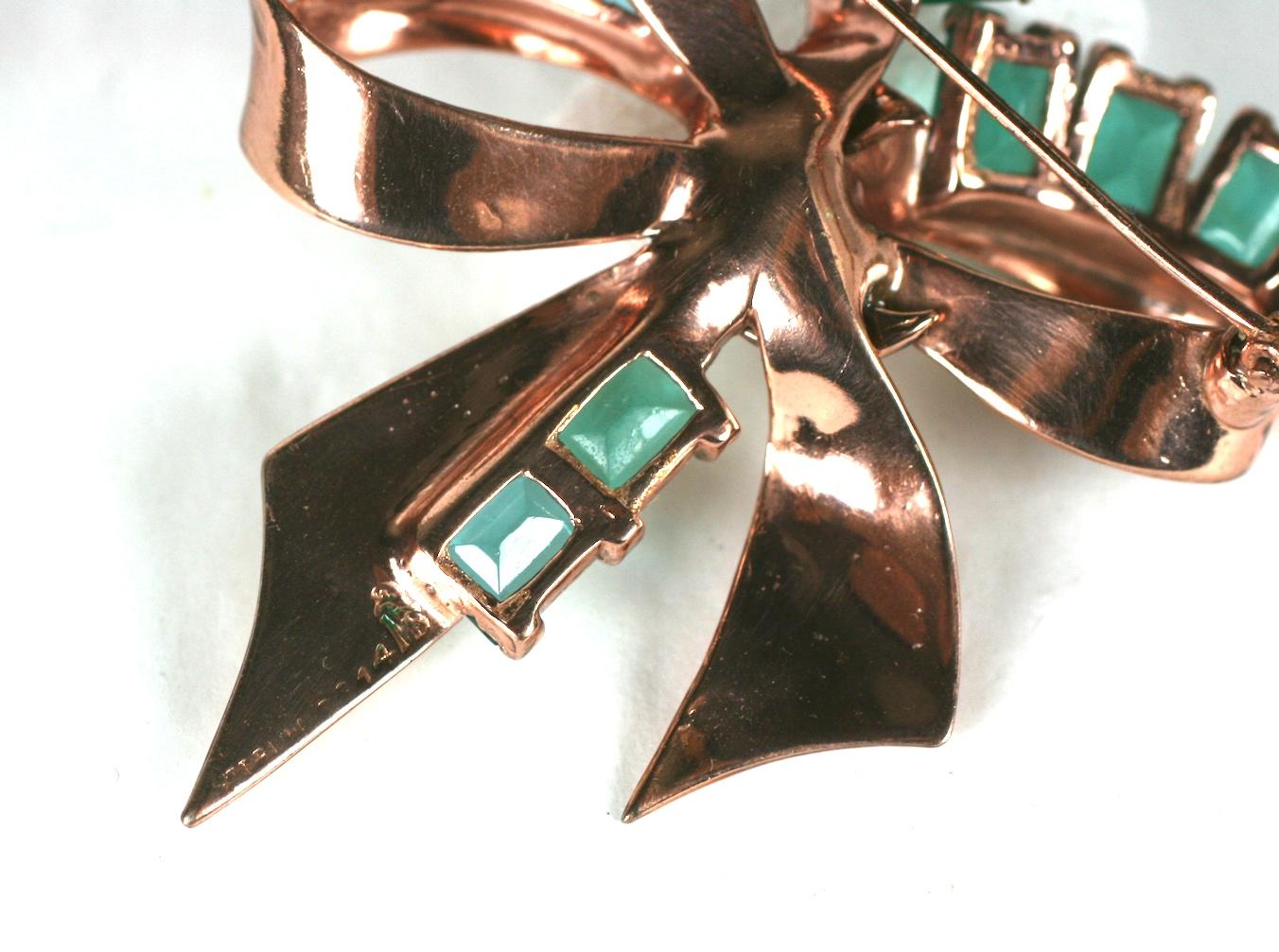 Marcel Boucher Retro Bow Knot Brooch For Sale 1