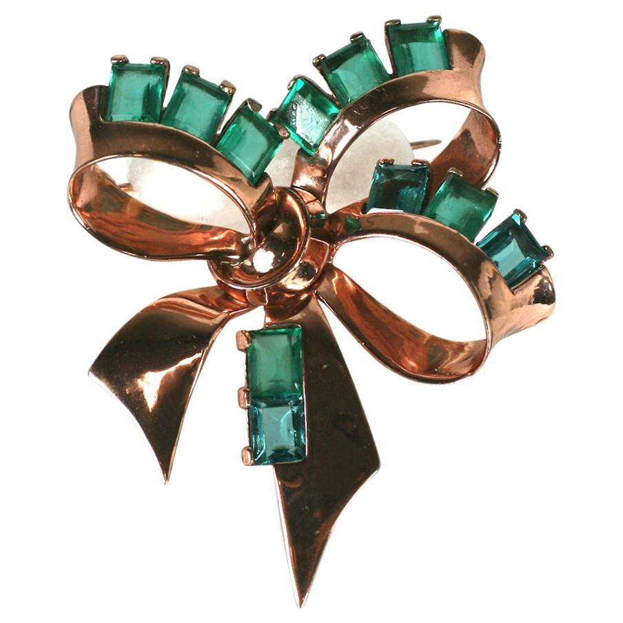 Marcel Boucher Retro Bow Knot Brooch