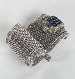Marcel Boucher Retro Scroll Clip