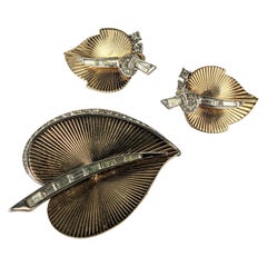 Suite aus geripptem Blattgold von Marcel Boucher