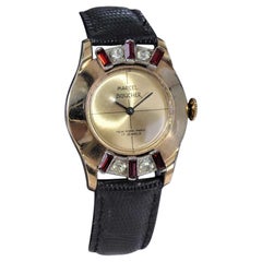 Orologio gioiello Marcel Boucher in oro giallo degli anni '50