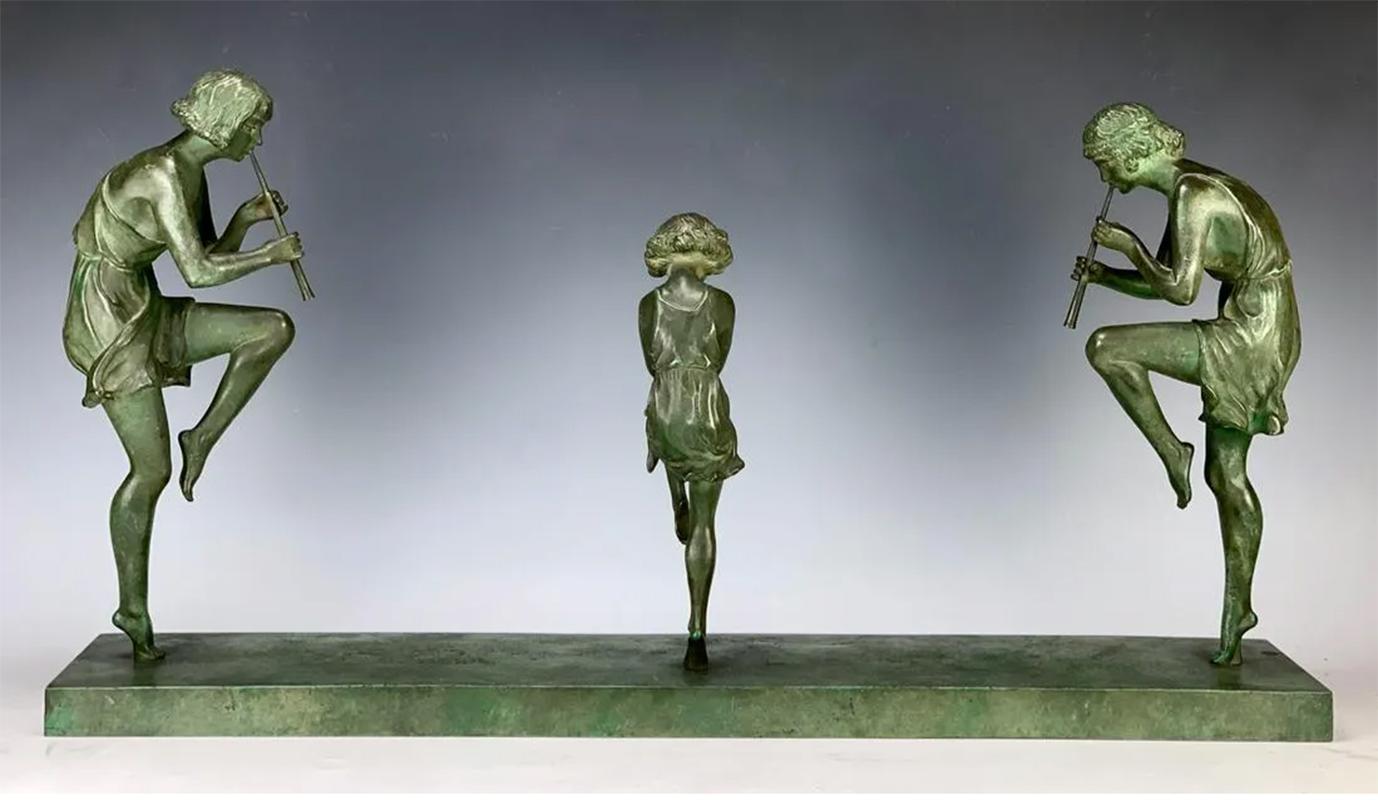 Marcel Bouraine bronze sculpture 
