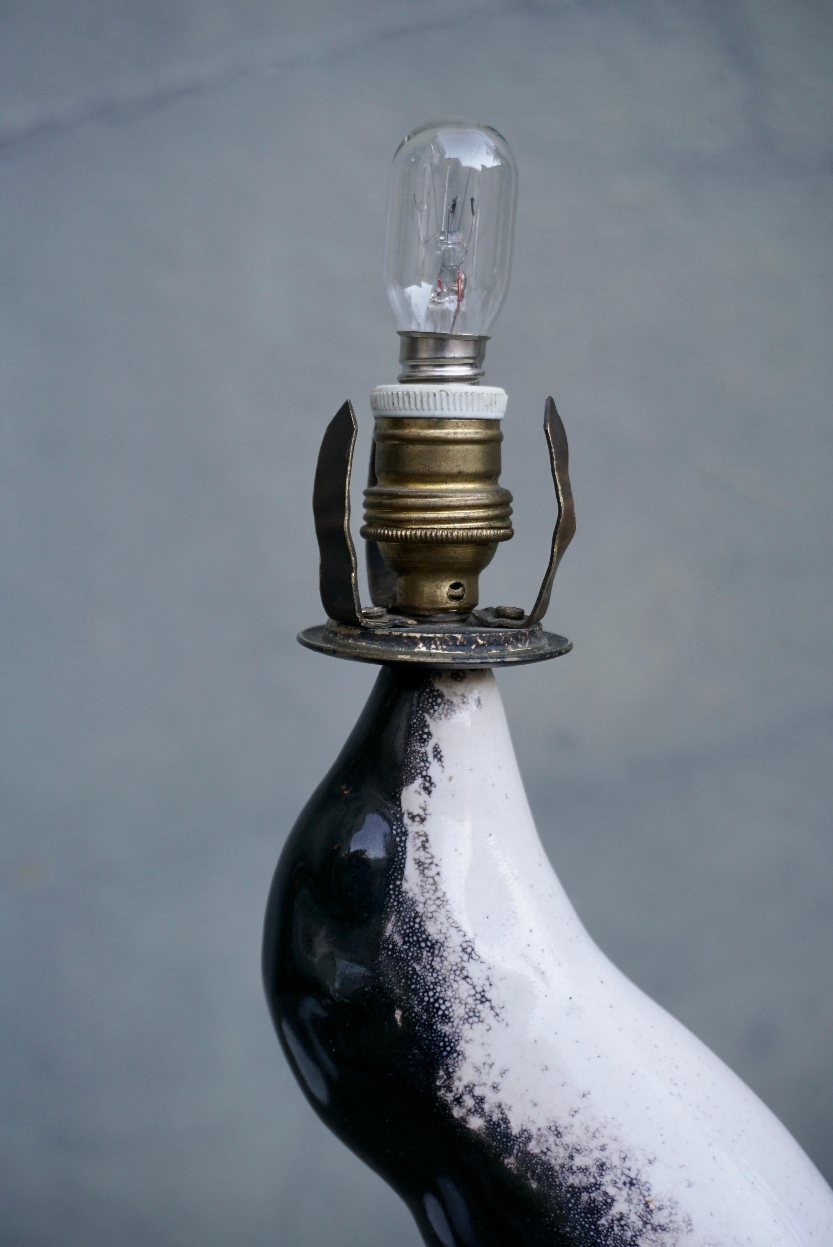 Marcel Bouraine Sea Lion Lamp For Sale 11