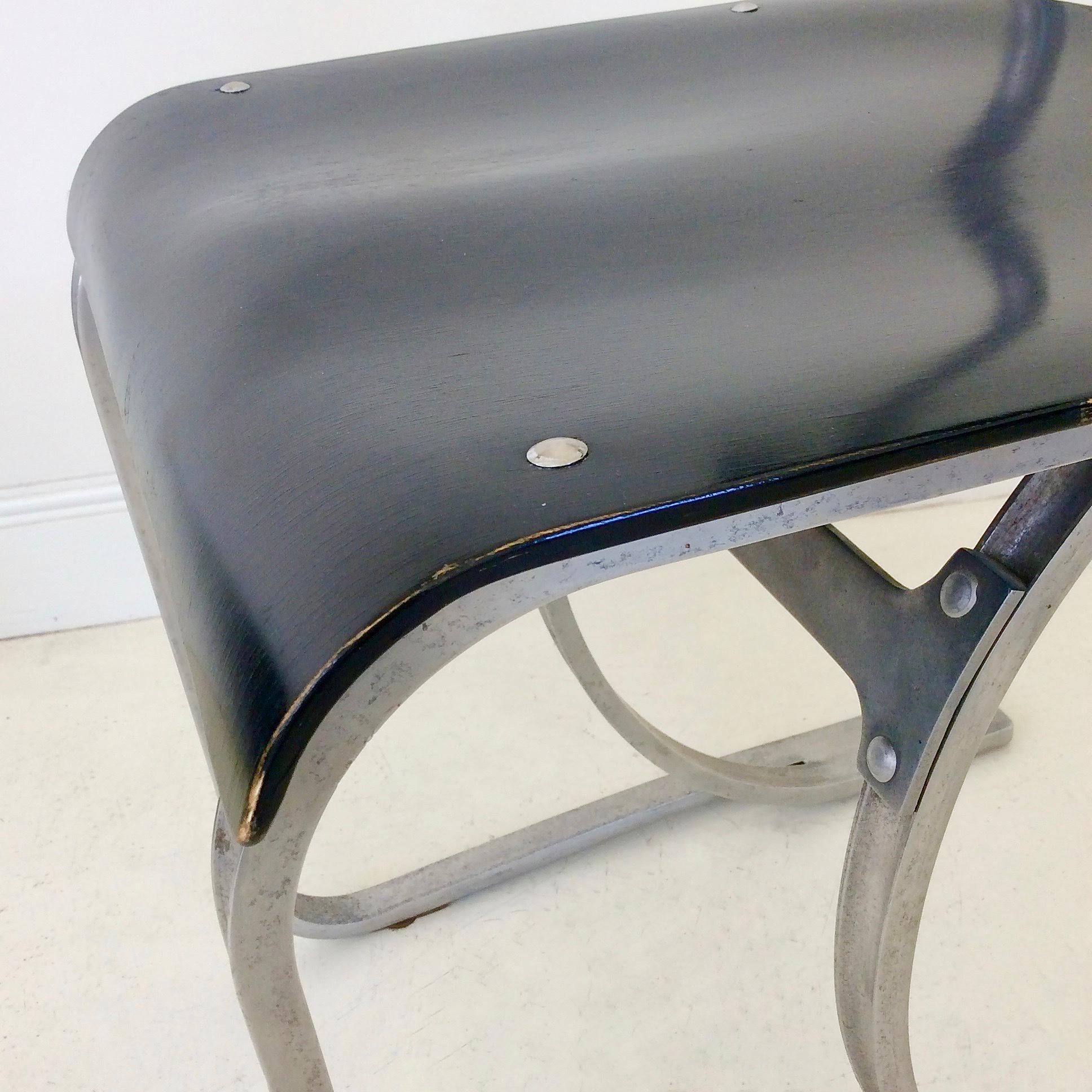 Aluminiumstuhl von Marcel Breuer, Modell Nr.WB 301, um 1932 1