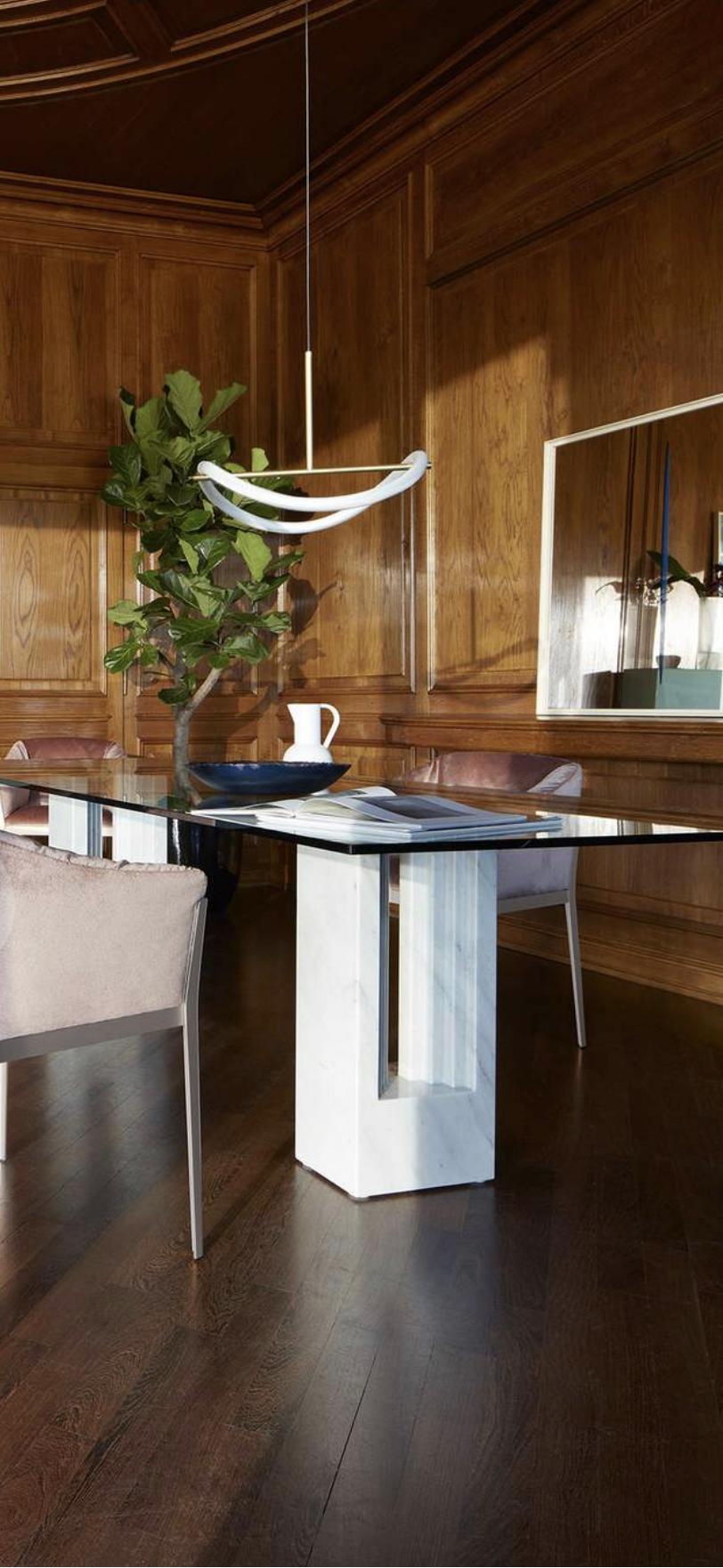 Marcel Breuer y Carlo Scarpa Mesa Delfi Para Cassina Mármol en venta
