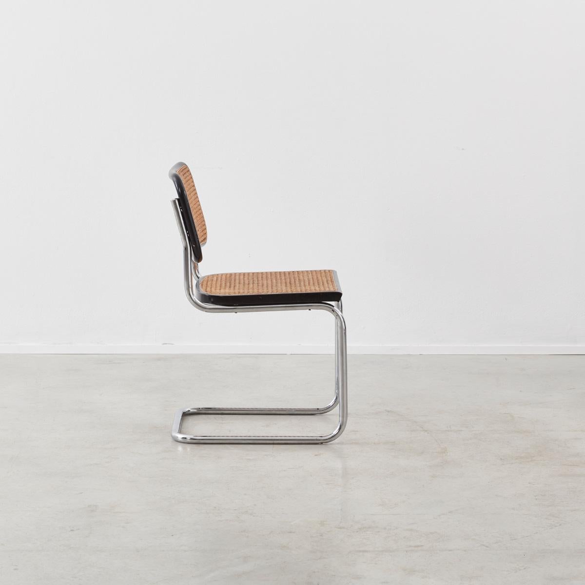 Marcel Breuer Attributed Cesca Chair, Italy, circa 1970s In Good Condition In London, GB