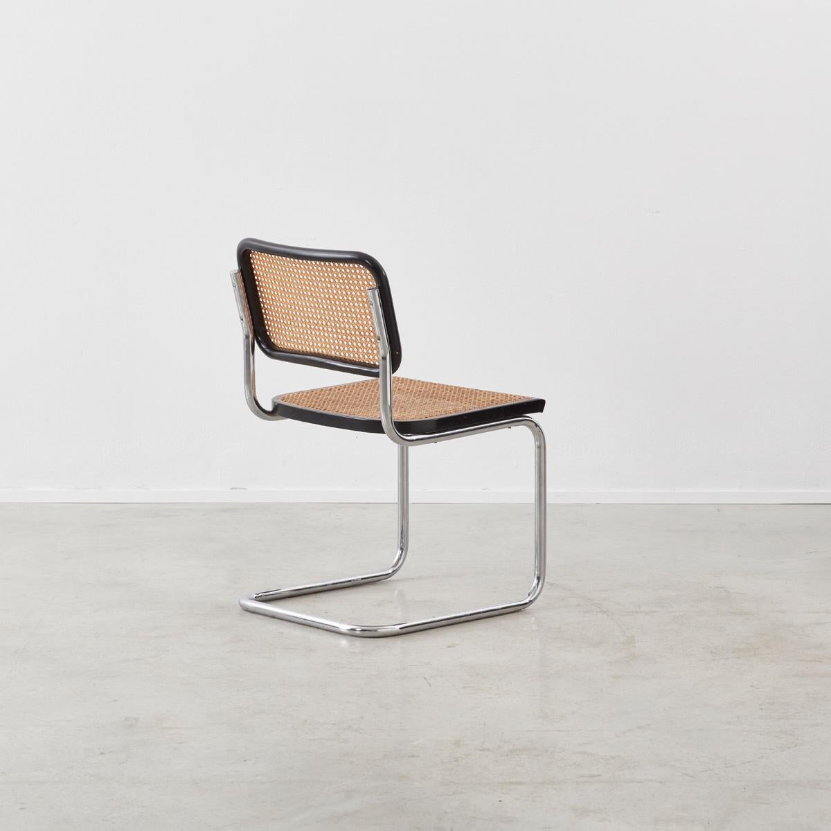 Late 20th Century Marcel Breuer Attributed Cesca Chair, Italy, circa 1970s