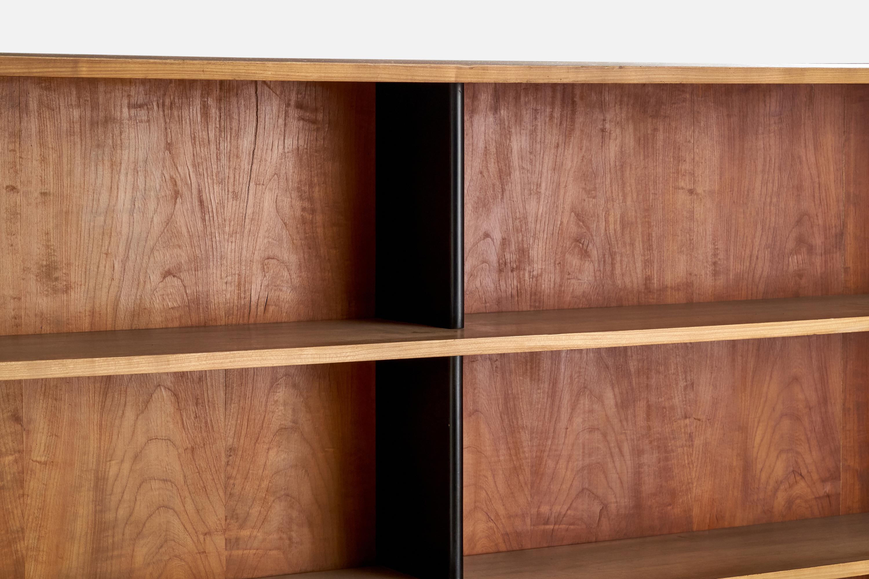 Marcel Breuer Attribution, Sideboard, Cherry, Glass, Germany, 1925 For Sale 5