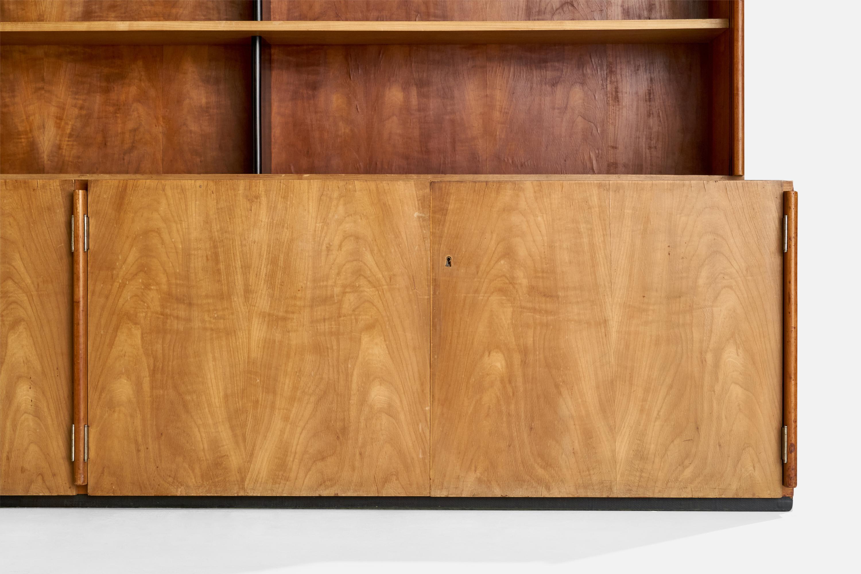 Marcel Breuer Attribution, Sideboard, Cherry, Glass, Germany, 1925 For Sale 1
