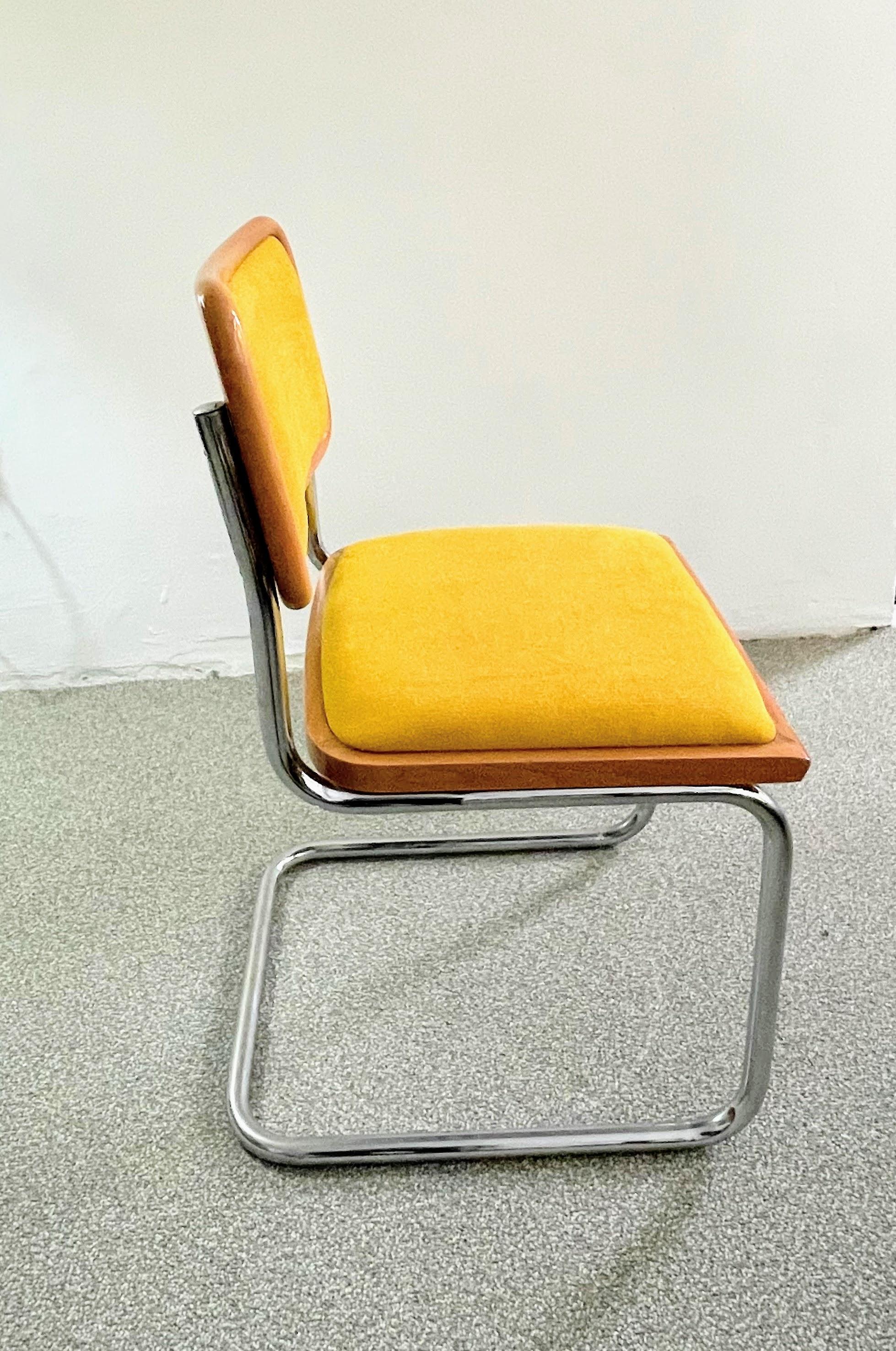 Bauhaus Marcel Breuer B 32 Cesca Chair Austrian edition by Bene, circa 1980