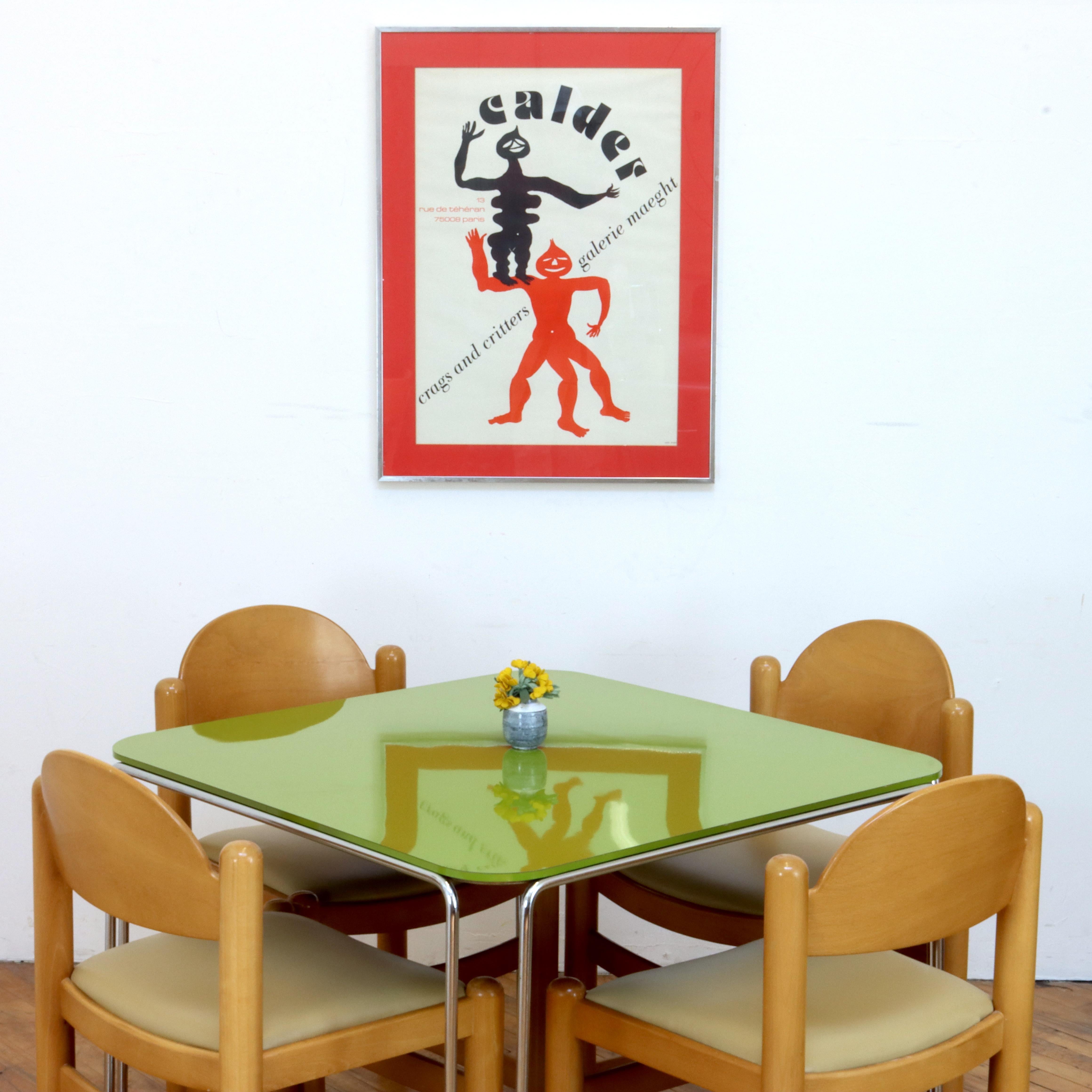 American Marcel Breuer B10 Dining Table