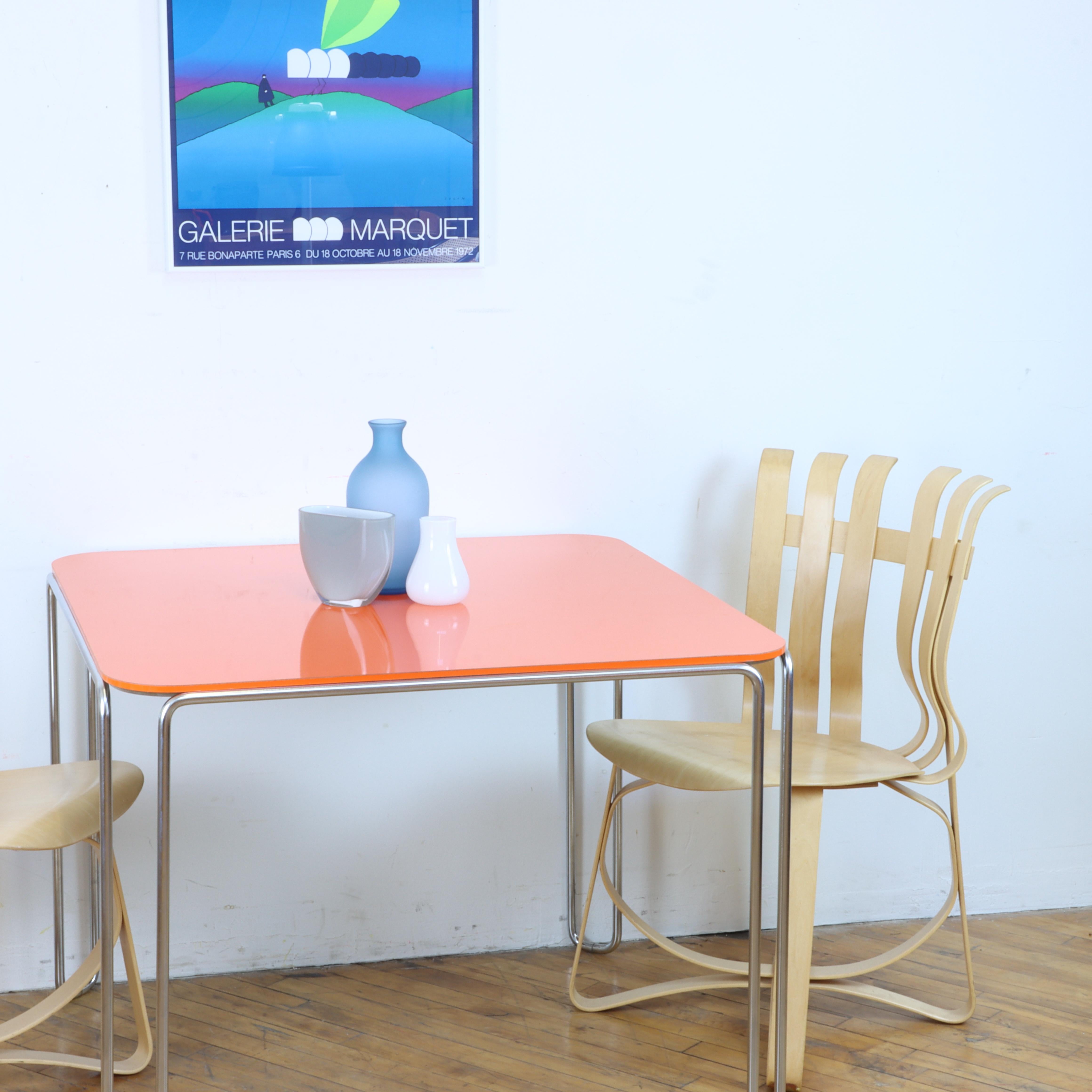 Américain Table de salle à manger B10 Marcel Breuer en vente