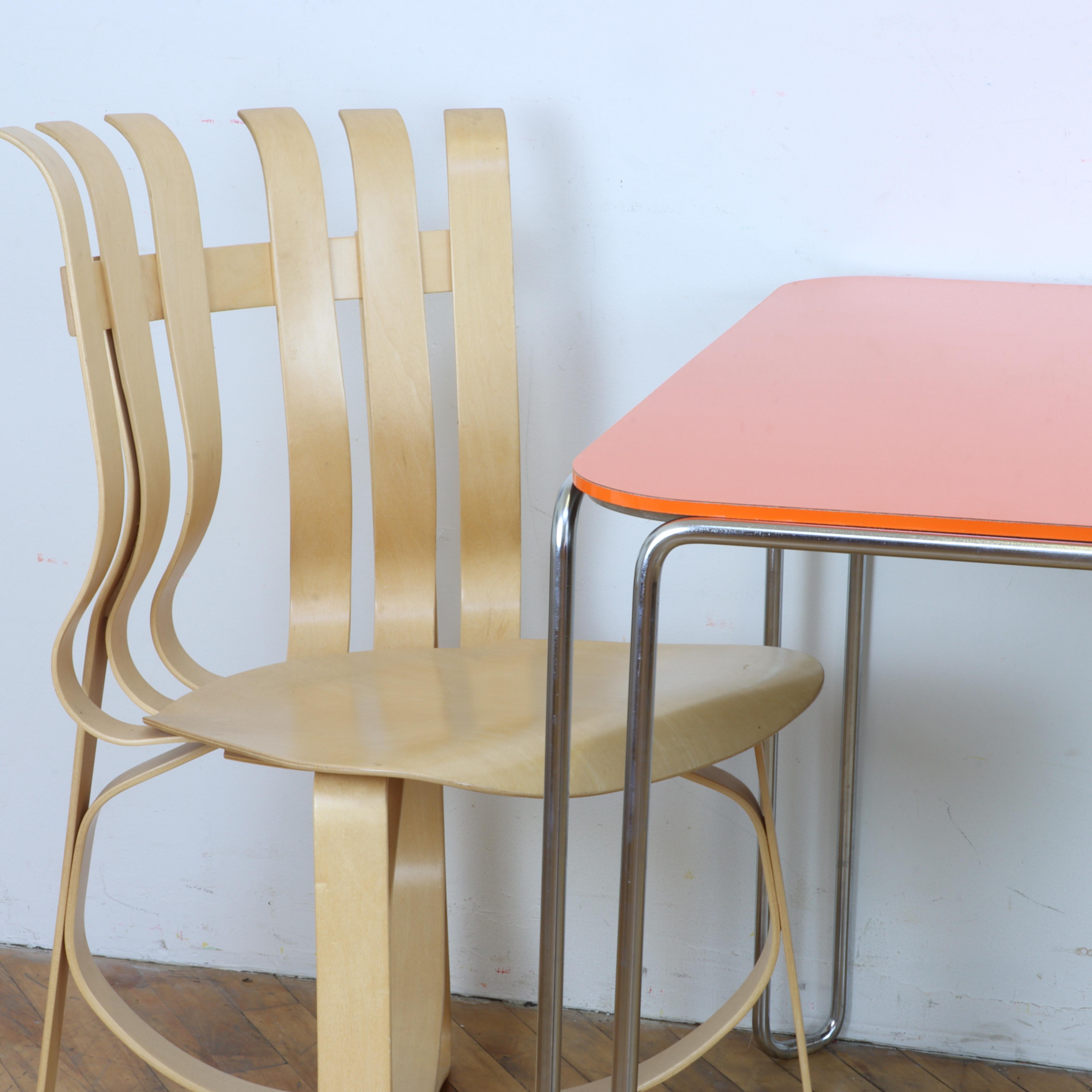 Fin du 20e siècle Table de salle à manger B10 Marcel Breuer en vente