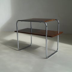 Marcel Breuer B12 Tisch, unter Thonet Lizenz von "Wschód", Zadziele, Polen