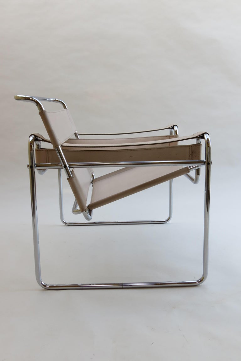 Marcel Breuer B3 Wassily Chair by Gavina, Italy at 1stDibs