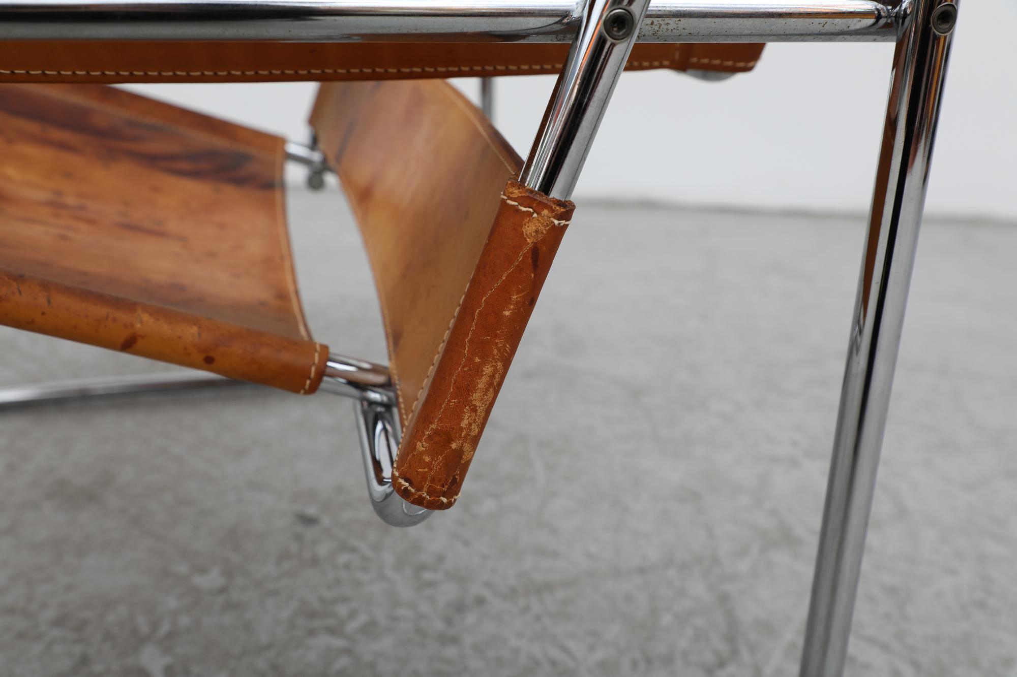 Marcel Breuer B3 Wassily Chair for Gavina, 1960's For Sale 11