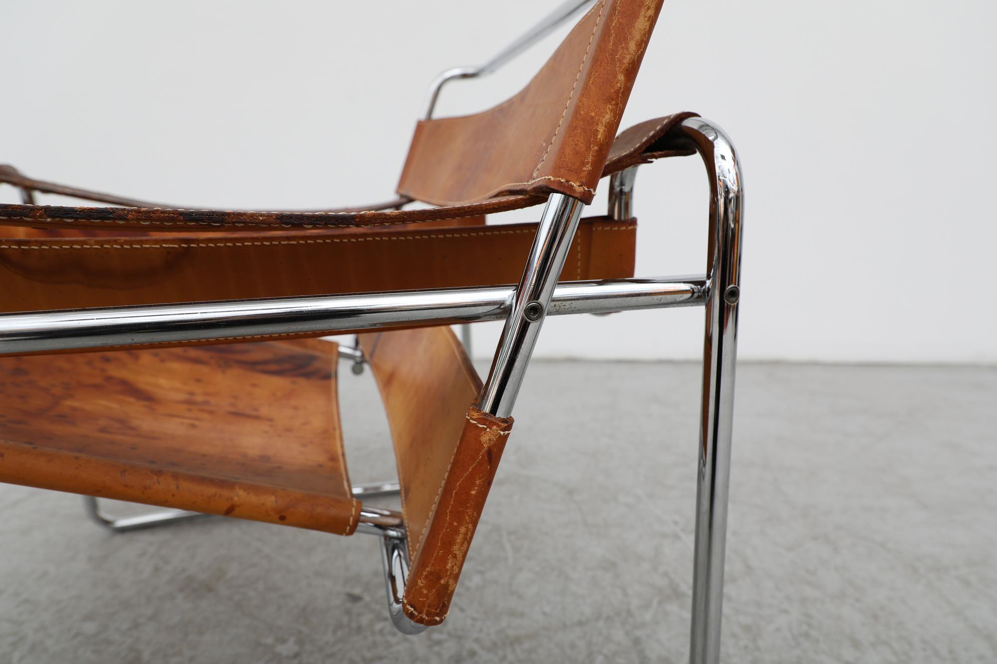 Marcel Breuer B3 Wassily Chair for Gavina, 1960's For Sale 12