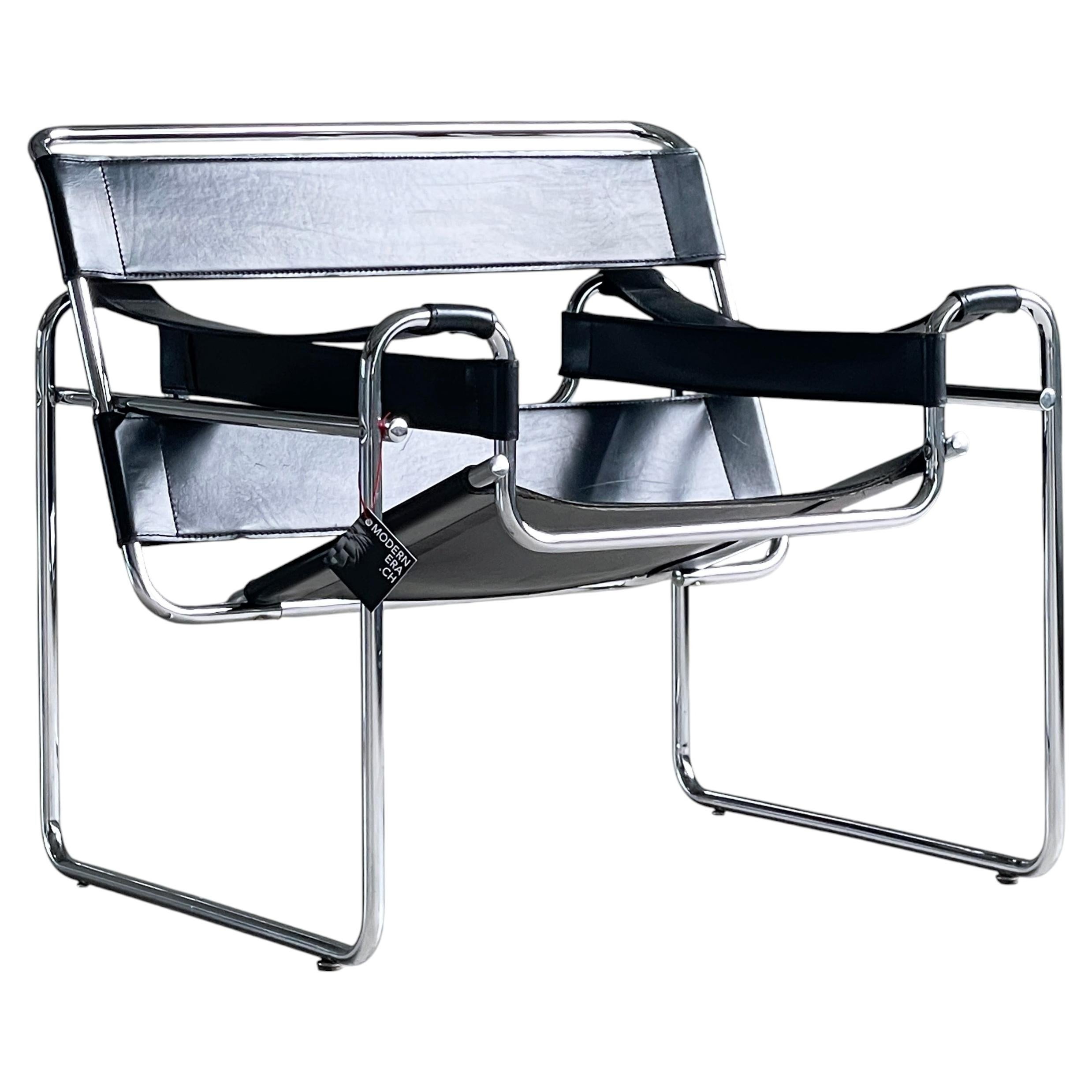 Marcel Breuer B3 'Wassily' Chair - Gavina / Fasem For Sale