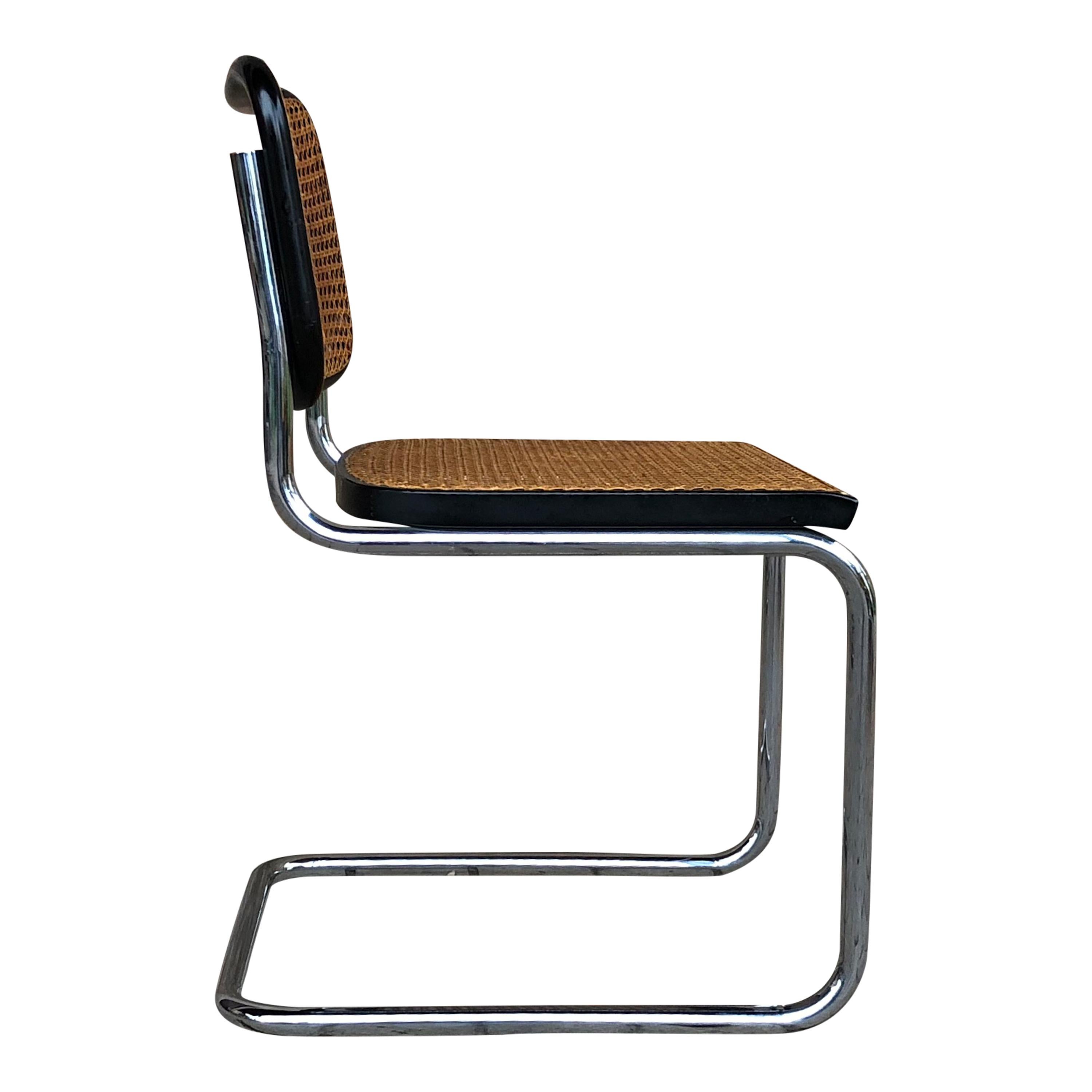 Chaises de salle à manger Cesca B32 de Marcel Breuer pour Gavina Knoll, 1963, lot de 4 en vente 5